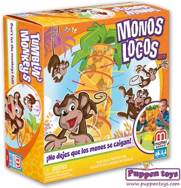 Juego De Mesa Mattel Games Fast Fun! Monos Locos